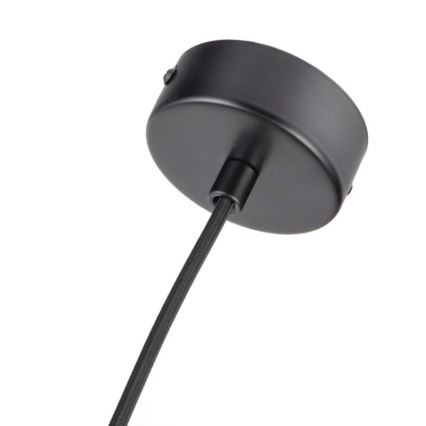 Chandelier on a string 1xGU10/10W/230V ash/solid wood black