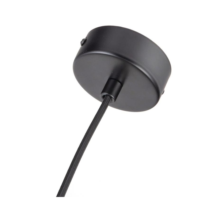 Chandelier on a string 1xGU10/10W/230V ash/solid wood black