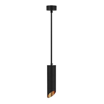 Chandelier on a string 1xGU10/35W/230V 20 cm black