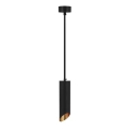 Chandelier on a string 1xGU10/35W/230V 30 cm black