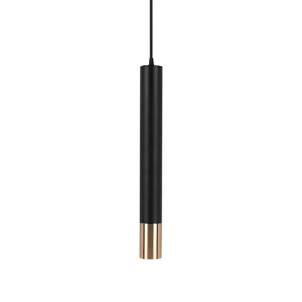 Chandelier on a string 1xGU10/35W/230V 50 cm black/gold