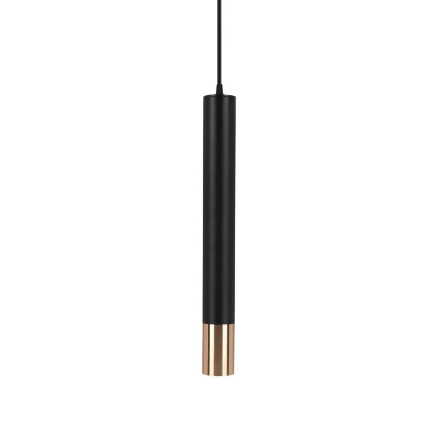 Chandelier on a string 1xGU10/35W/230V 50 cm black/gold