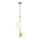 Chandelier on a string 2xE27/40W/230V brass