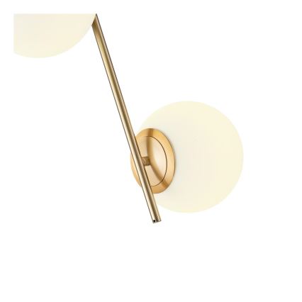 Chandelier on a string 2xE27/40W/230V brass