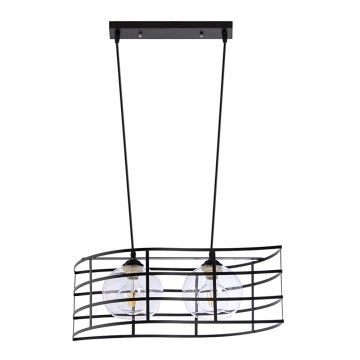 Chandelier on a string 2xE27/60W/230V