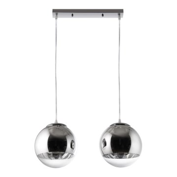 Chandelier on a string 2xE27/60W/230V