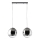 Chandelier on a string 2xE27/60W/230V
