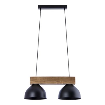 Chandelier on a string 2xE27/60W/230V