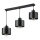 Chandelier on a string 3xE27/35W/230V black