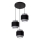 Chandelier on a string 3xE27/60W/230V grey
