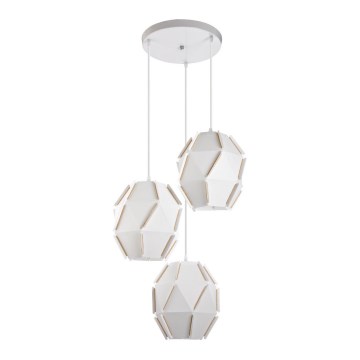 Chandelier on a string 3xE27/60W/230V