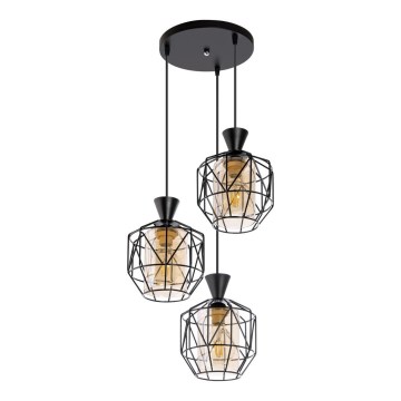 Chandelier on a string 3xE27/60W/230V