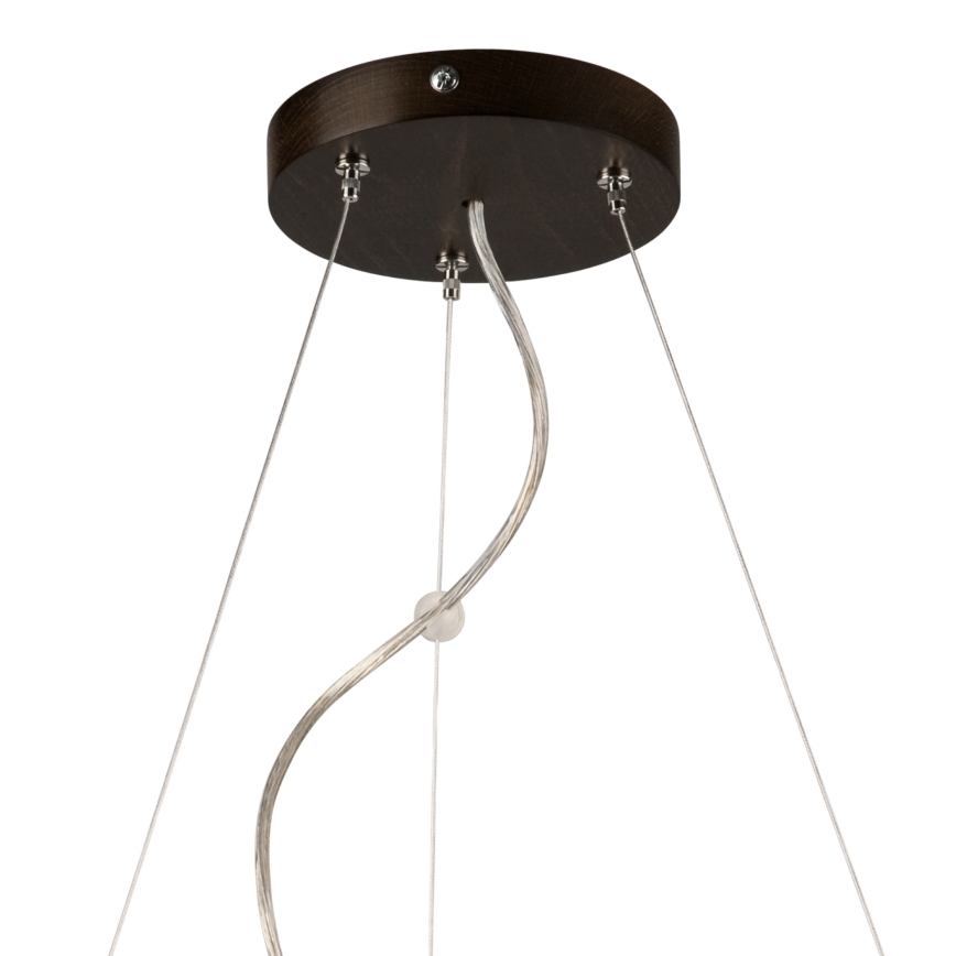 Chandelier on a string 3xE27/60W/230V ø 47 cm pine - FSC certified