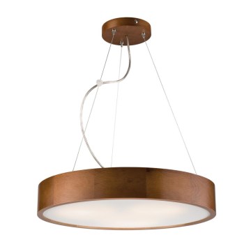 Chandelier on a string 3xE27/60W/230V ø 47 cm pine - FSC certified