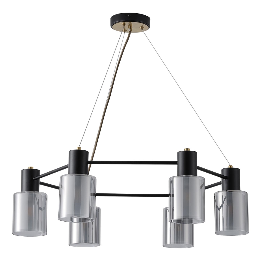 Chandelier on a string 6xE14/15W/230V