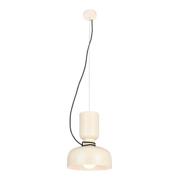 Chandelier on a string ABEL 2xE27/11W/230V d. 28 cm cream