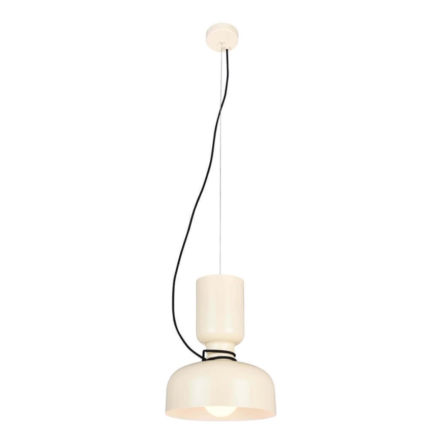 Chandelier on a string ABEL 2xE27/11W/230V d. 28 cm cream