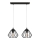 Chandelier on a string AGAT 2xE27/15W/230V