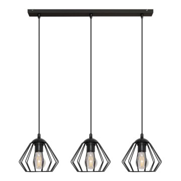 Chandelier on a string AGAT 3xE27/15W/230V
