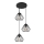 Chandelier on a string AGAT 3xE27/15W/230V