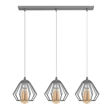 Chandelier on a string AGAT 3xE27/15W/230V