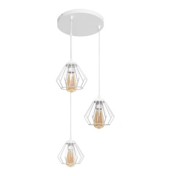 Chandelier on a string AGAT 3xE27/15W/230V