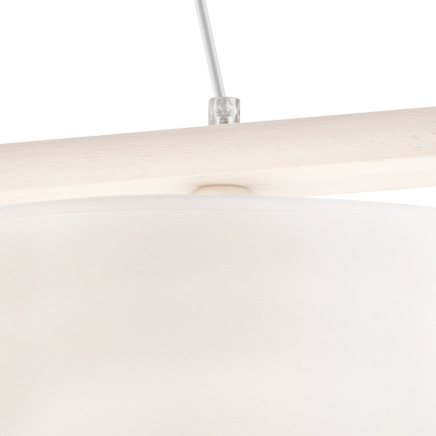 Chandelier on a string AIDA 2xE27/60W/230V oak - FSC certified