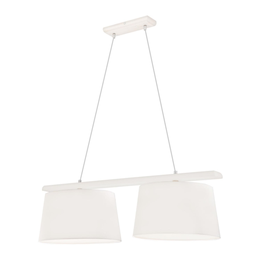 Chandelier on a string AIDA 2xE27/60W/230V oak - FSC certified