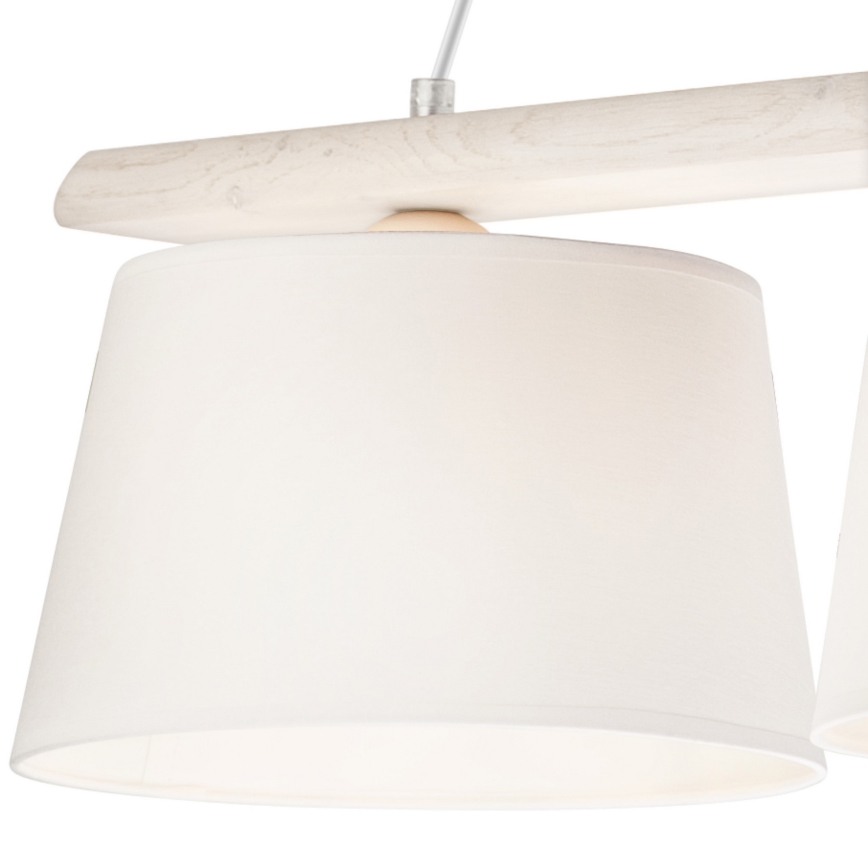Chandelier on a string AIDA 3xE27/60W/230V oak