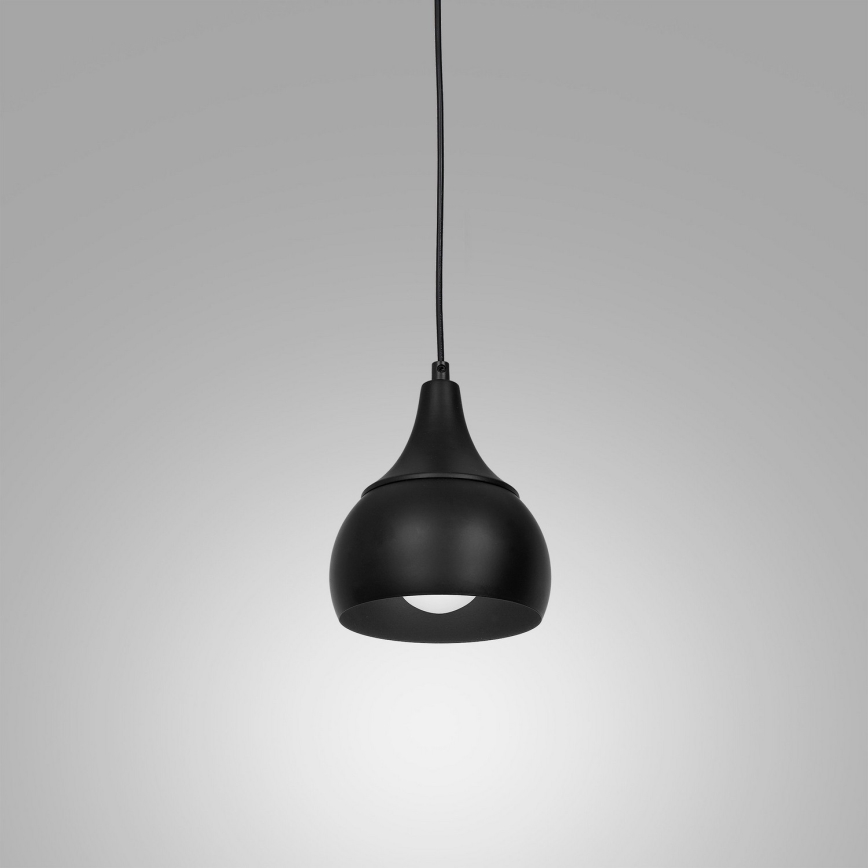 Chandelier on a string AKTAN 1xE27/60W/230V black