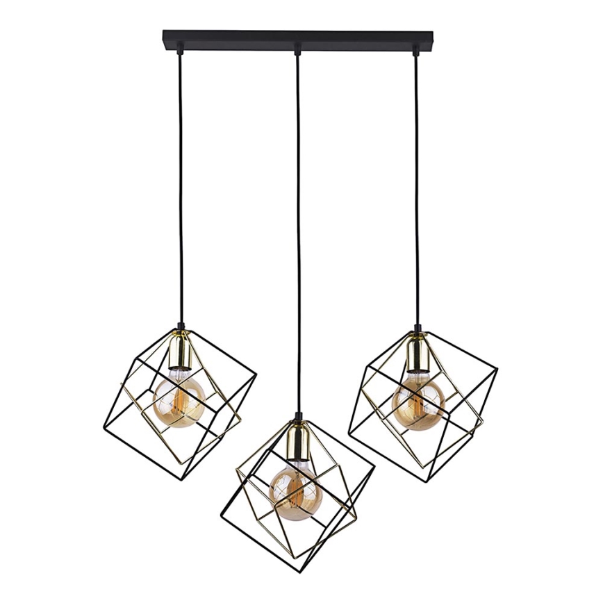 Chandelier on a string ALAMBRE 3xE27/60W/230V
