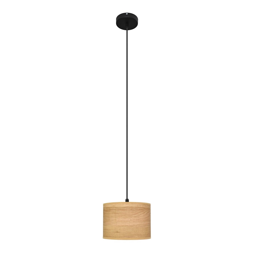 Chandelier on a string ALBA 1xE27/15W/230V d. 20 cm brown/black