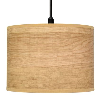 Chandelier on a string ALBA 1xE27/15W/230V d. 20 cm brown/black