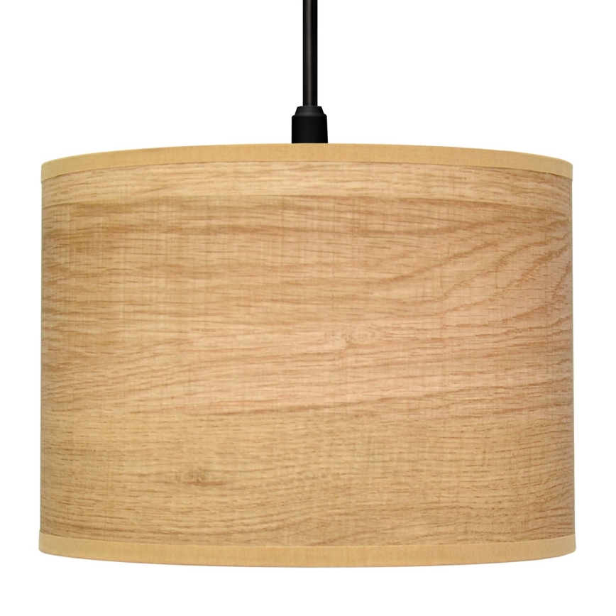 Chandelier on a string ALBA 1xE27/15W/230V d. 20 cm brown/black