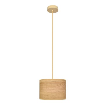 Chandelier on a string ALBA 1xE27/15W/230V d. 20 cm brown
