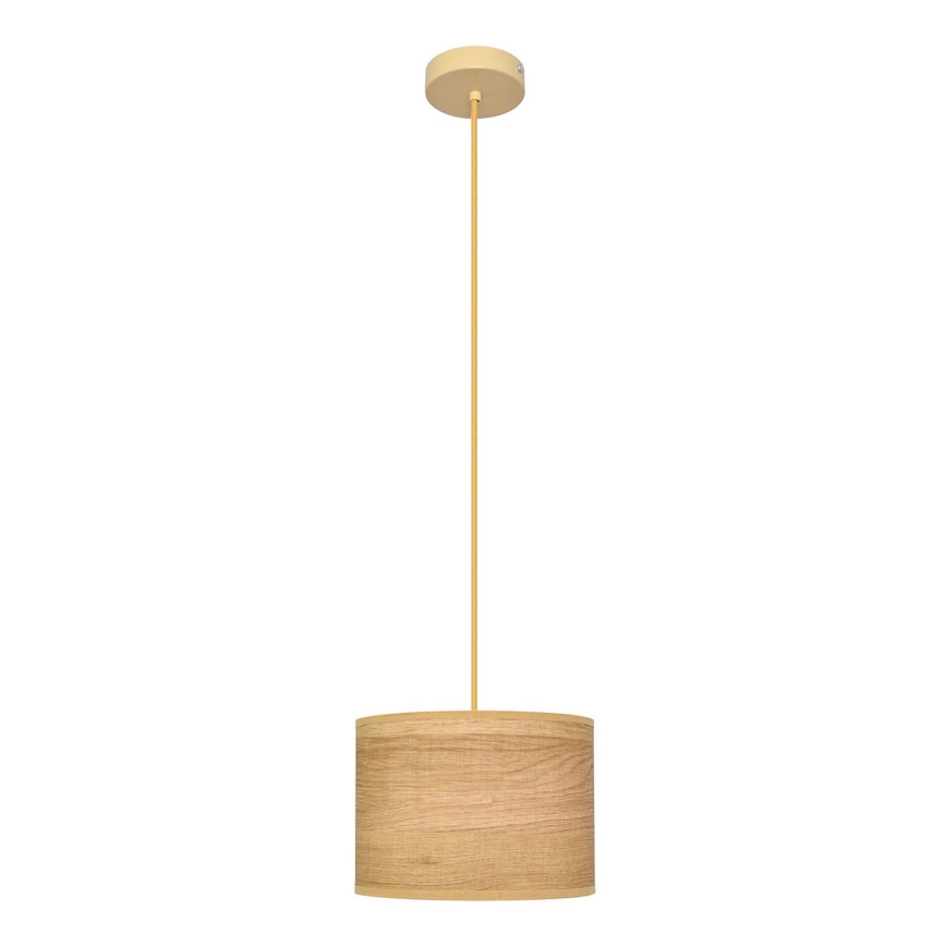Chandelier on a string ALBA 1xE27/15W/230V d. 20 cm brown