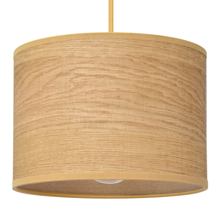 Chandelier on a string ALBA 1xE27/15W/230V d. 20 cm brown