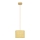 Chandelier on a string ALBA 1xE27/15W/230V d. 20 cm rattan