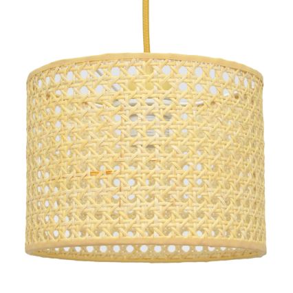 Chandelier on a string ALBA 1xE27/15W/230V d. 20 cm rattan
