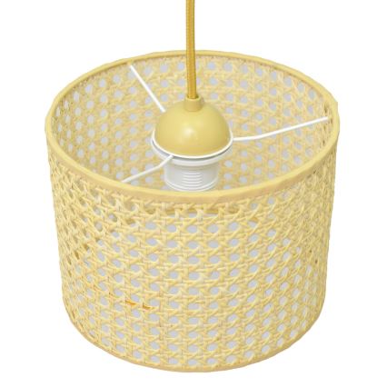 Chandelier on a string ALBA 1xE27/15W/230V d. 20 cm rattan