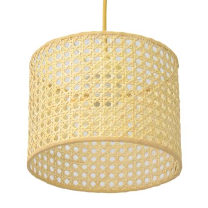 Chandelier on a string ALBA 1xE27/15W/230V d. 20 cm rattan