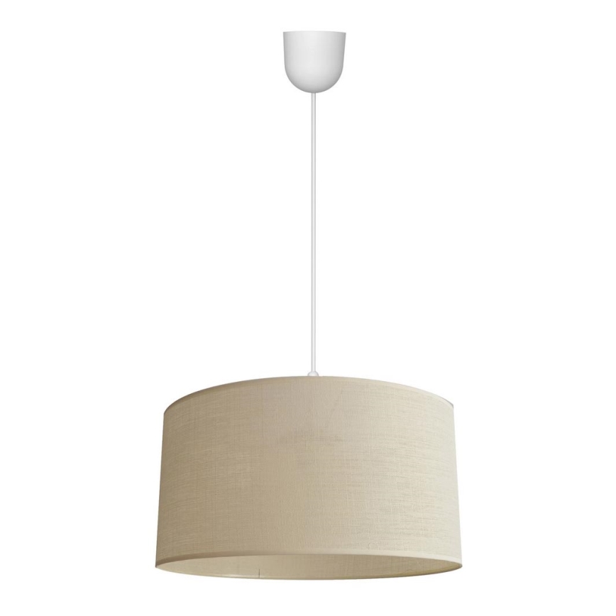 Chandelier on a string ALBA 1xE27/15W/230V d. 40 cm beige