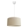Chandelier on a string ALBA 1xE27/15W/230V d. 40 cm beige