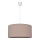 Chandelier on a string ALBA 1xE27/15W/230V d. 40 cm beige