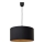 Chandelier on a string ALBA 1xE27/15W/230V d. 40 cm black/gold