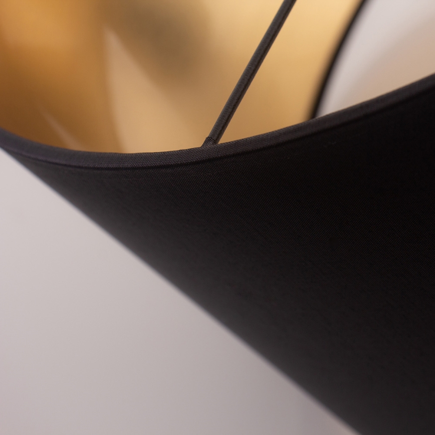 Chandelier on a string ALBA 1xE27/15W/230V d. 40 cm black/gold