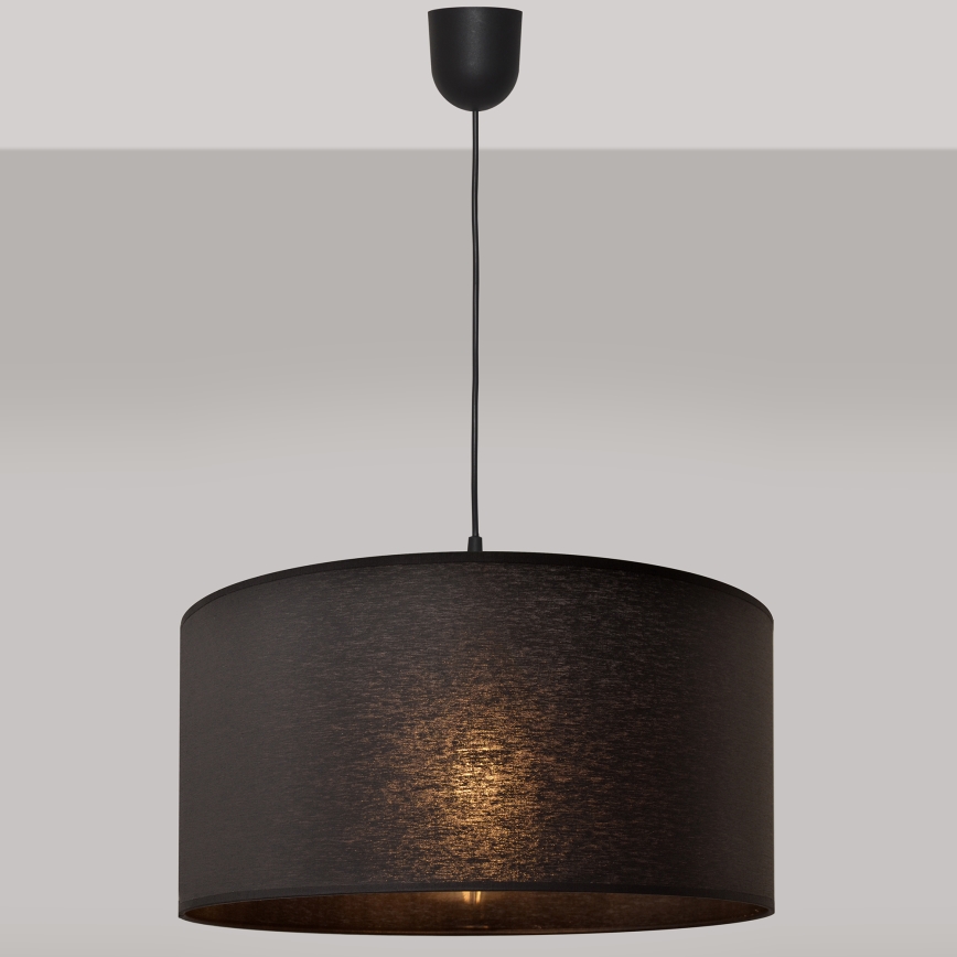 Chandelier on a string ALBA 1xE27/15W/230V d. 40 cm black