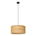 Chandelier on a string ALBA 1xE27/15W/230V d. 40 cm brown/black
