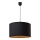 Chandelier on a string ALBA 1xE27/15W/230V d. 45 cm black/gold
