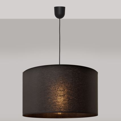 Chandelier on a string ALBA 1xE27/15W/230V d. 45 cm black